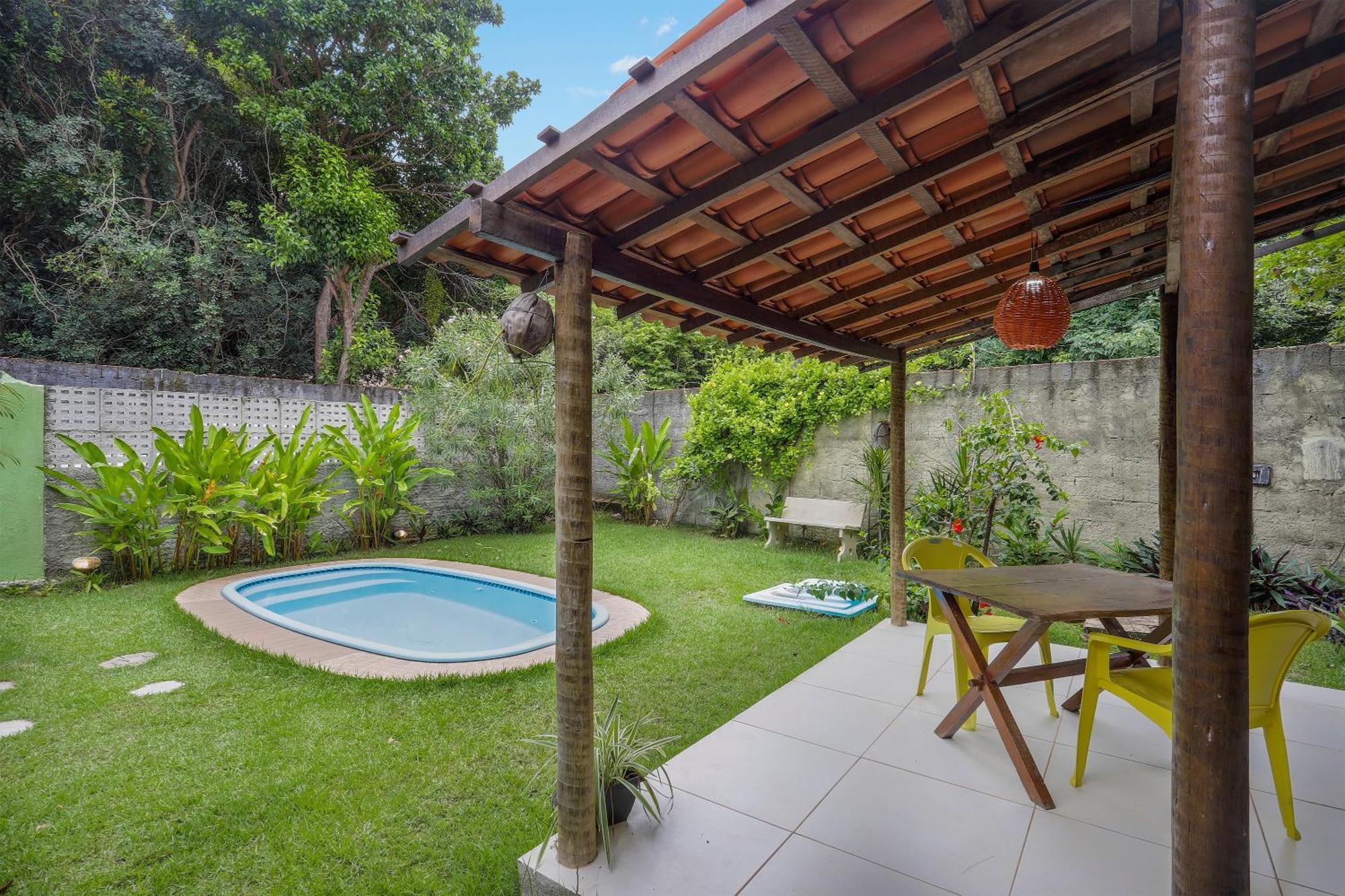 Vila Aconchego Gameleira Praia de Pipa Bagian luar foto