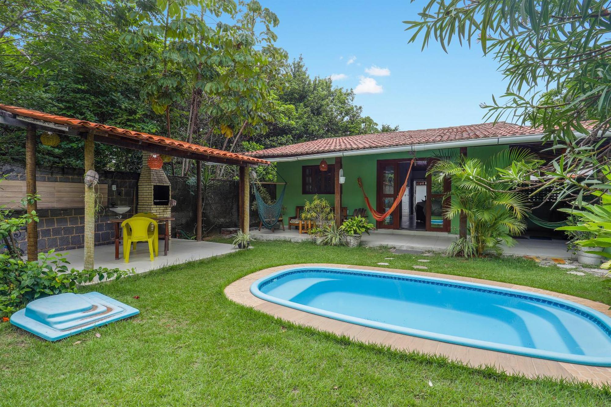 Vila Aconchego Gameleira Praia de Pipa Bagian luar foto