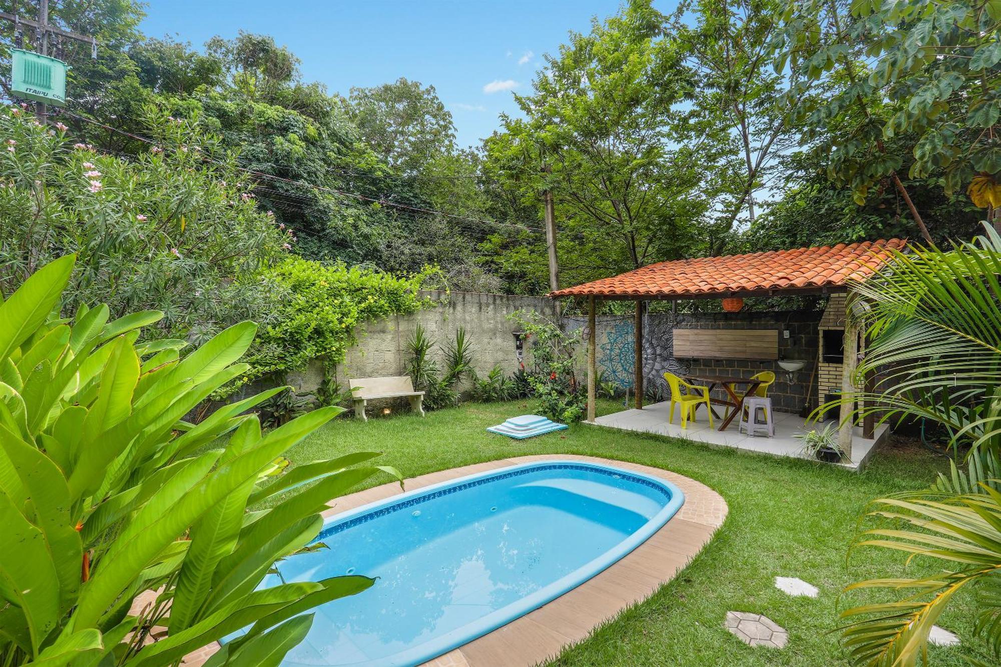 Vila Aconchego Gameleira Praia de Pipa Bagian luar foto