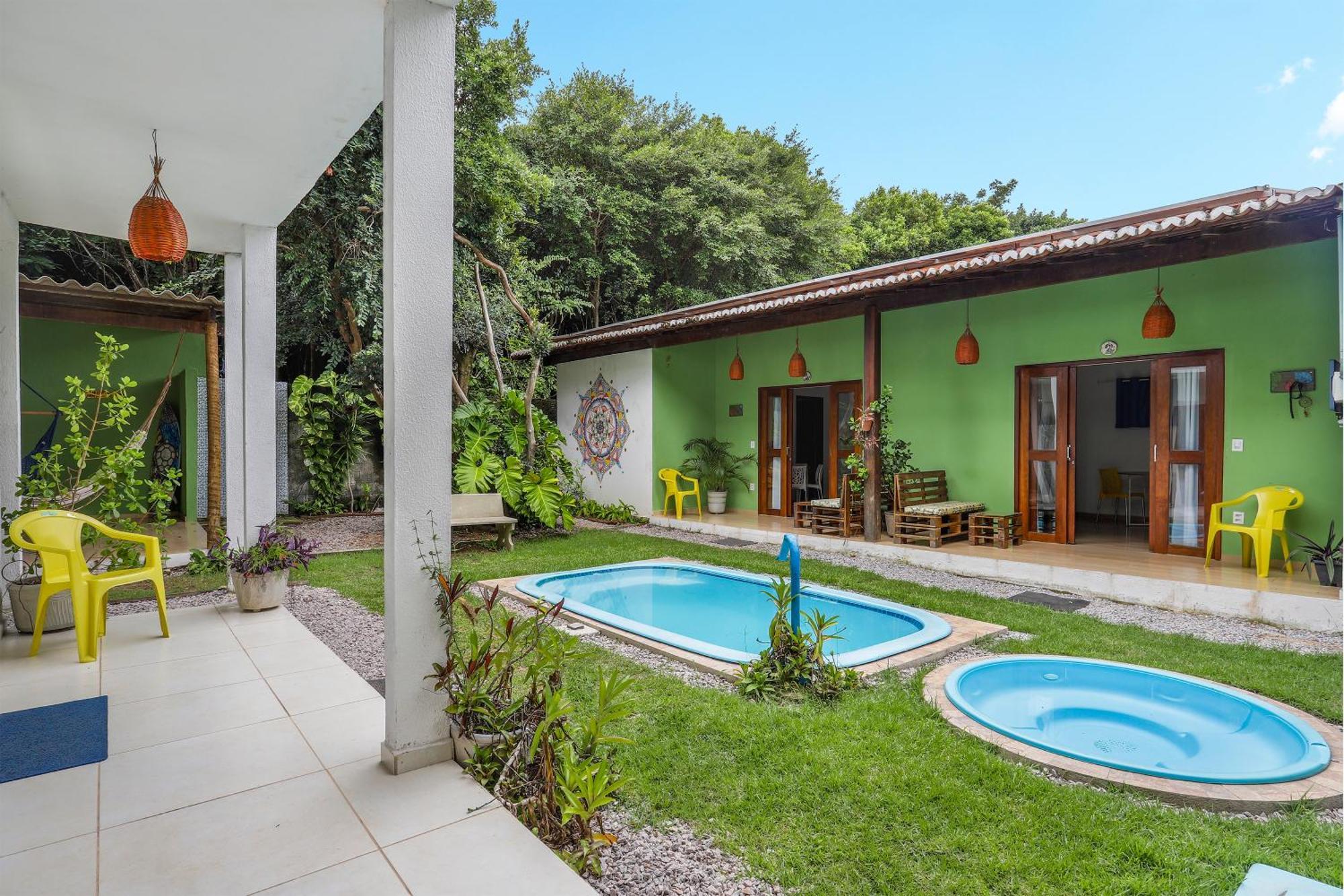 Vila Aconchego Gameleira Praia de Pipa Bagian luar foto