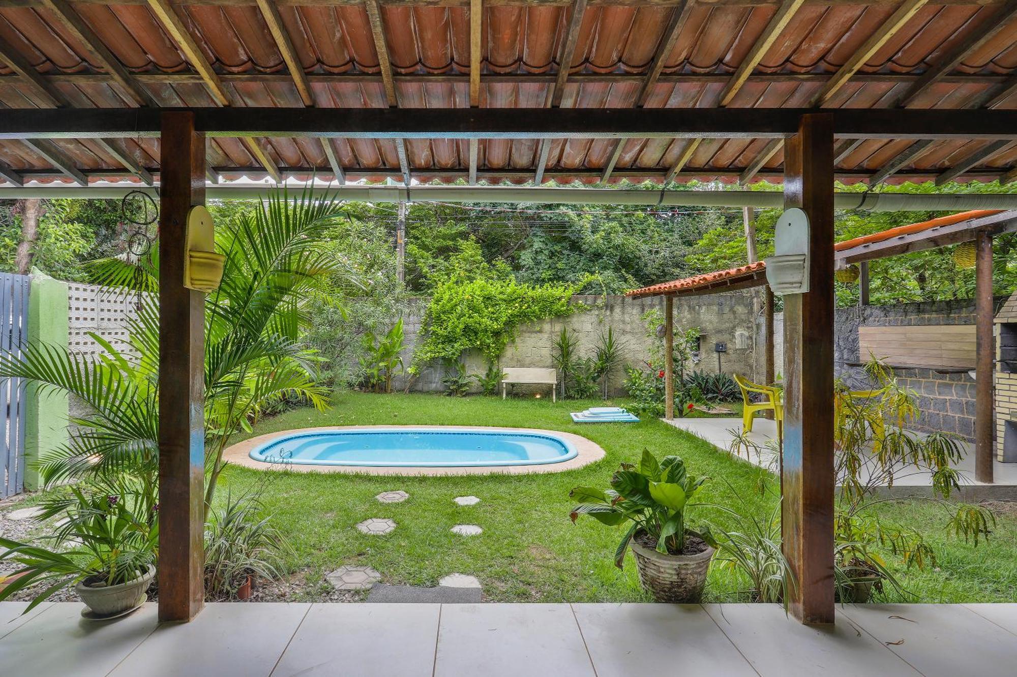 Vila Aconchego Gameleira Praia de Pipa Bagian luar foto